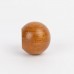 Knob style B 30mm Iroko lacquered wooden knob